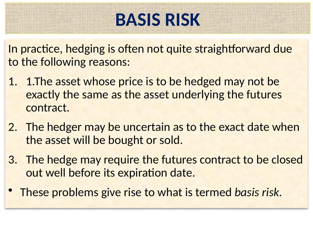 Lecture 2 – Derivative Market Futures Forwards - slide 11 of 40
