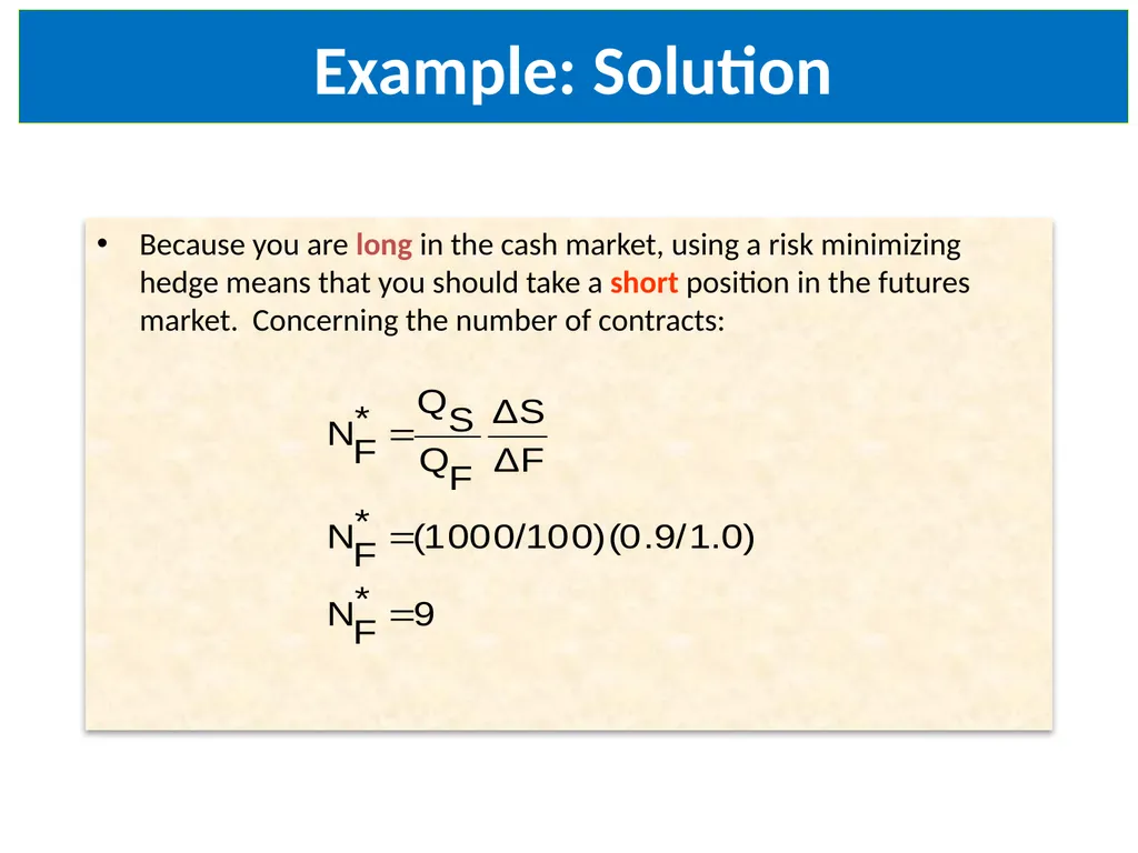 Lecture 2 – Derivative Market Futures Forwards - slide 23 of 40