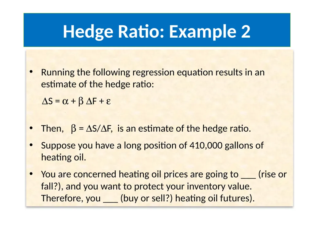 Lecture 2 – Derivative Market Futures Forwards - slide 26 of 40