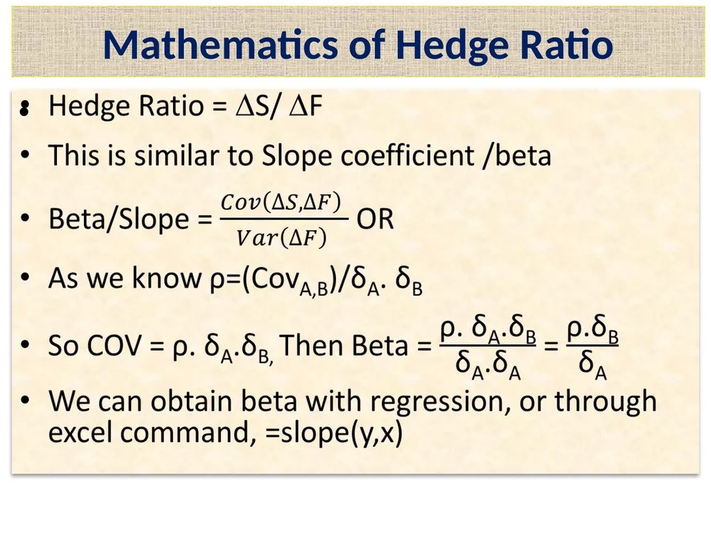 Lecture 2 – Derivative Market Futures Forwards - slide 24 of 40