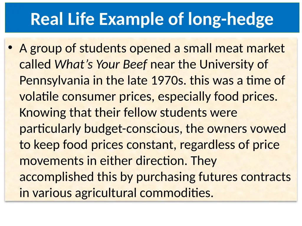 Lecture 2 – Derivative Market Futures Forwards - slide 10 of 40