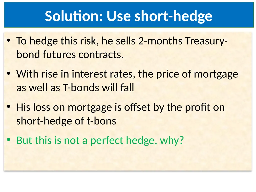 Lecture 2 – Derivative Market Futures Forwards - slide 31 of 40