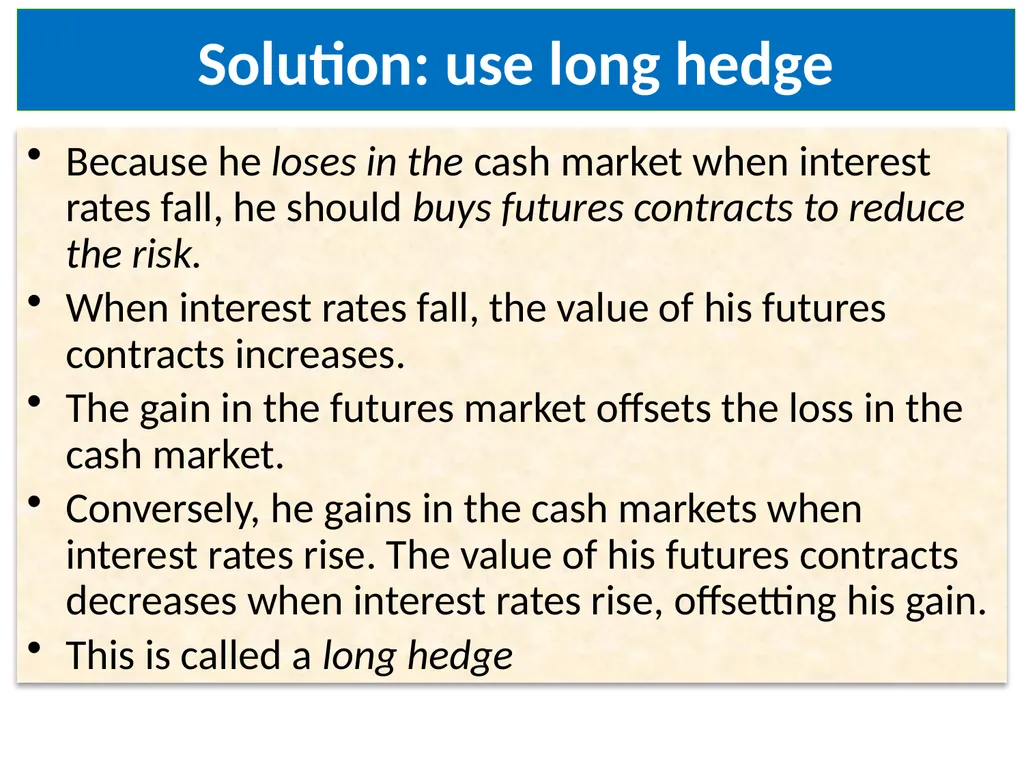 Lecture 2 – Derivative Market Futures Forwards - slide 33 of 40