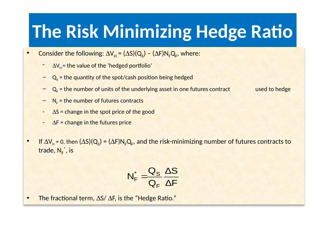 Lecture 2 – Derivative Market Futures Forwards - slide 21 of 40