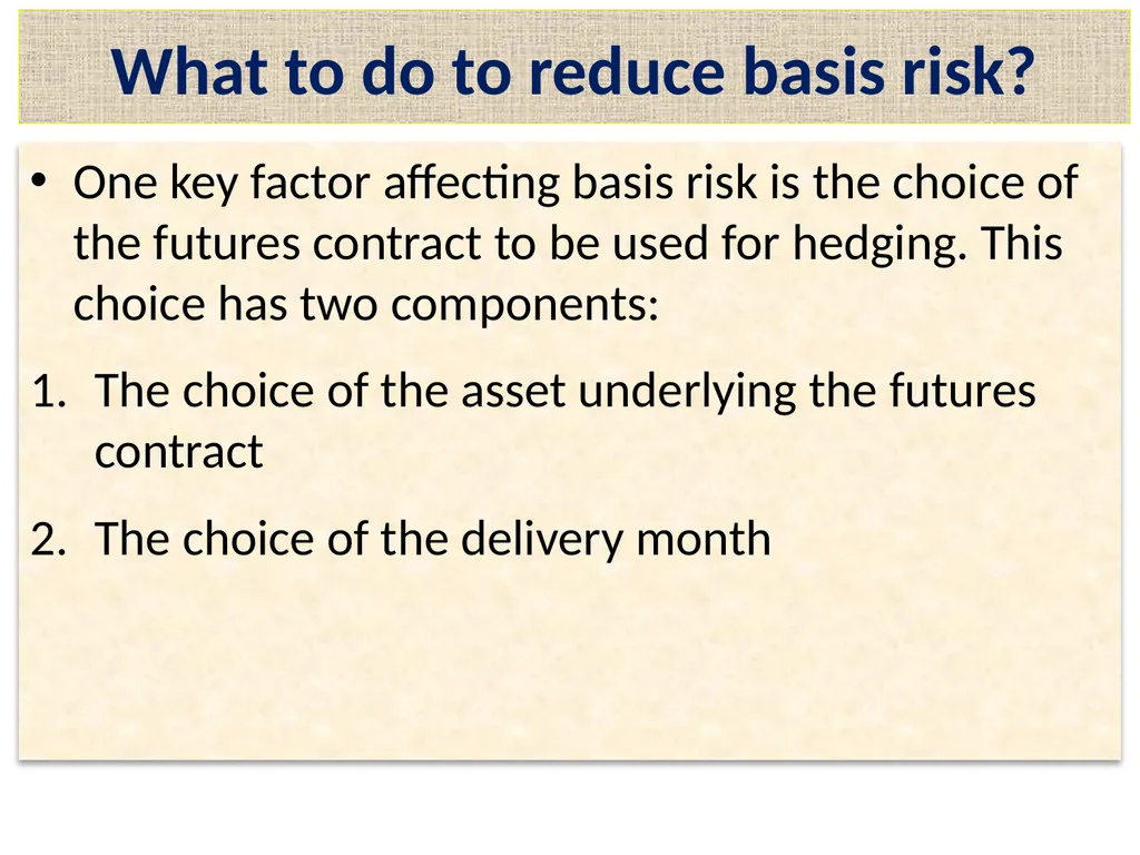 Lecture 2 – Derivative Market Futures Forwards - slide 16 of 40