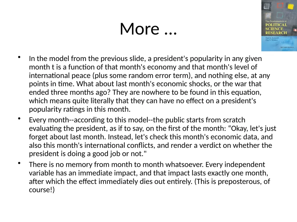 The Fundamentals of Political Science Research, - slide 33 of 59