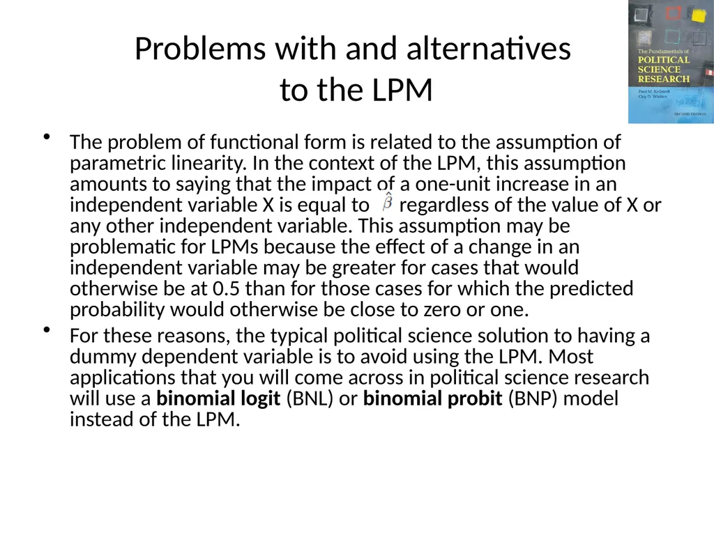 The Fundamentals of Political Science Research, - slide 13 of 59