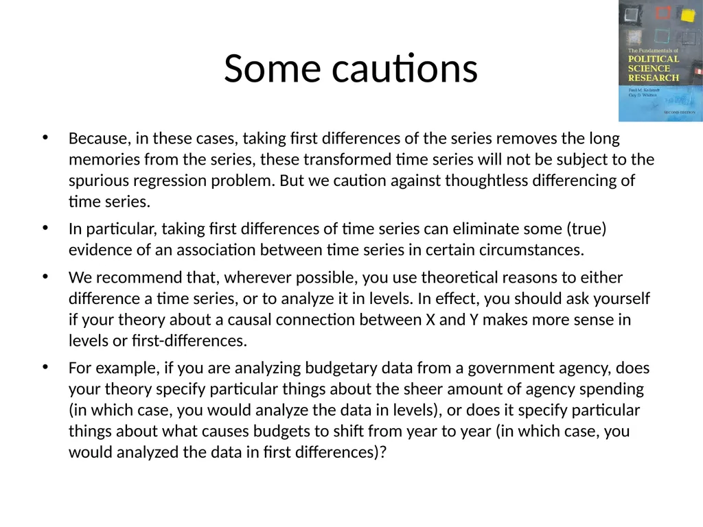 The Fundamentals of Political Science Research, - slide 48 of 59