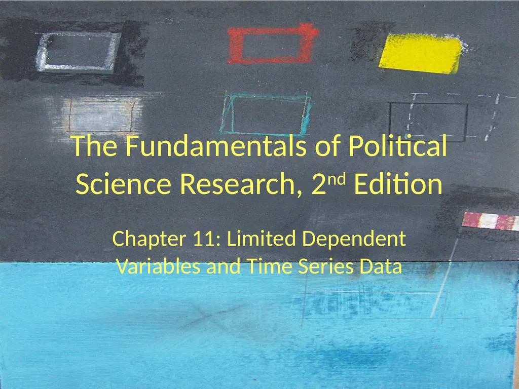 The Fundamentals of Political Science Research, - slide 1 of 59