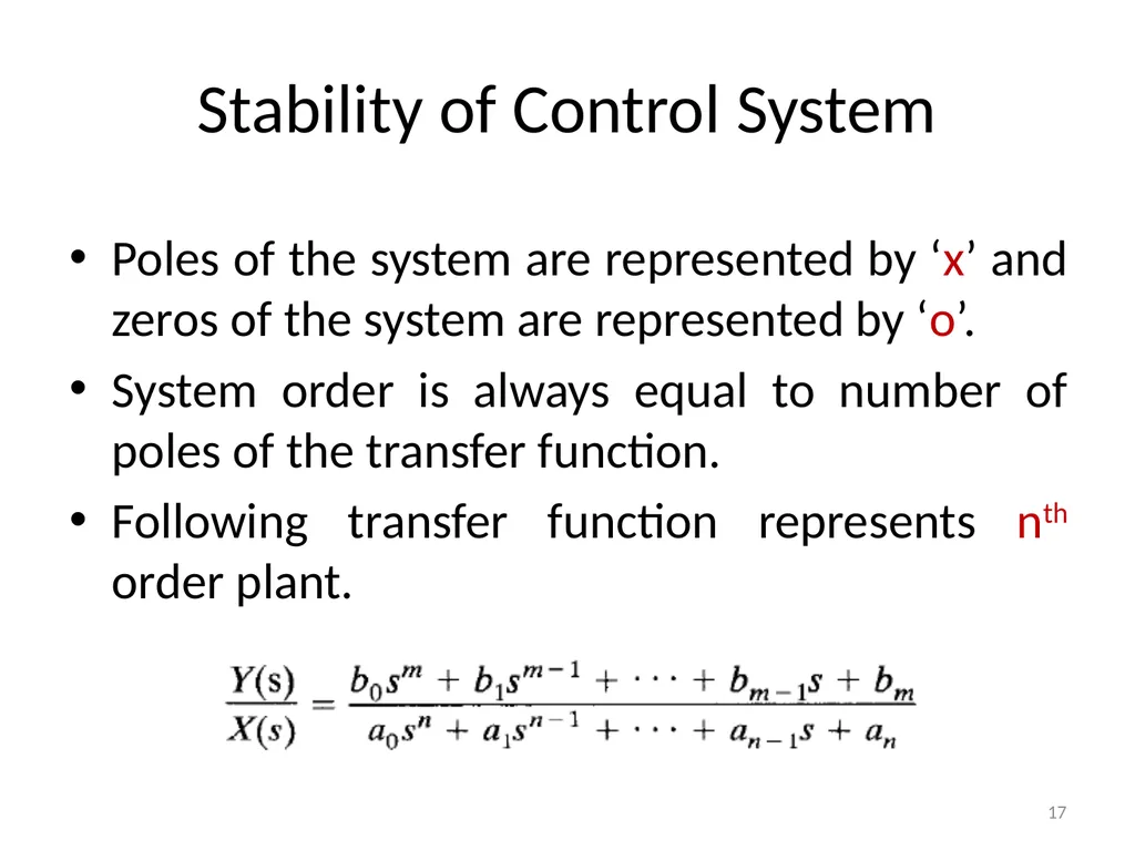 Control Systems (CS) Dr. Imtiaz Hussain Associate - slide 17 of 35