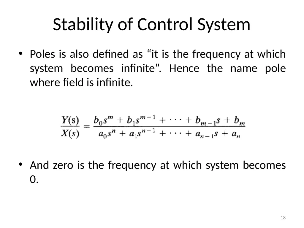 Control Systems (CS) Dr. Imtiaz Hussain Associate - slide 18 of 35