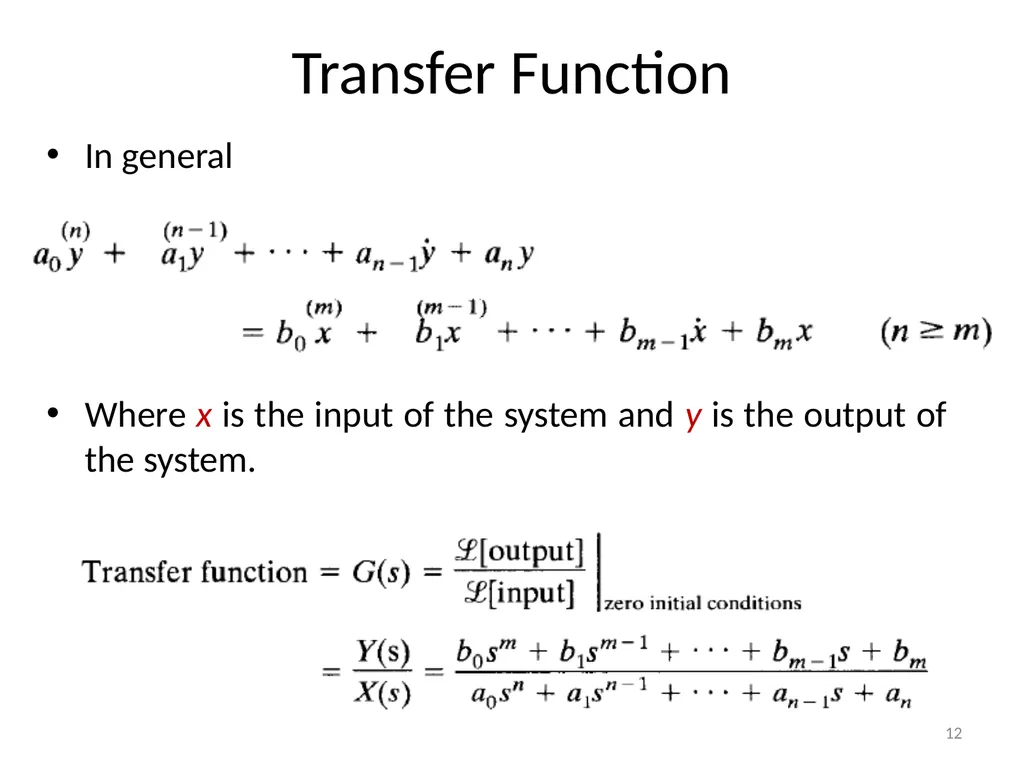 Control Systems (CS) Dr. Imtiaz Hussain Associate - slide 12 of 35