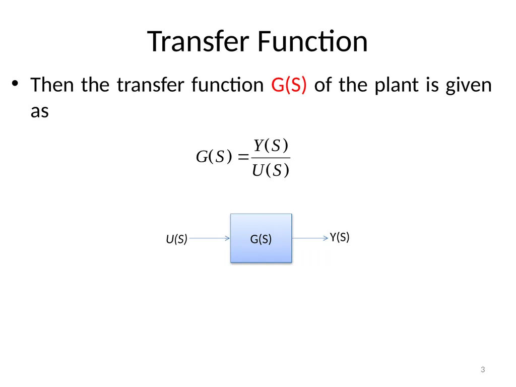 Control Systems (CS) Dr. Imtiaz Hussain Associate - slide 3 of 35