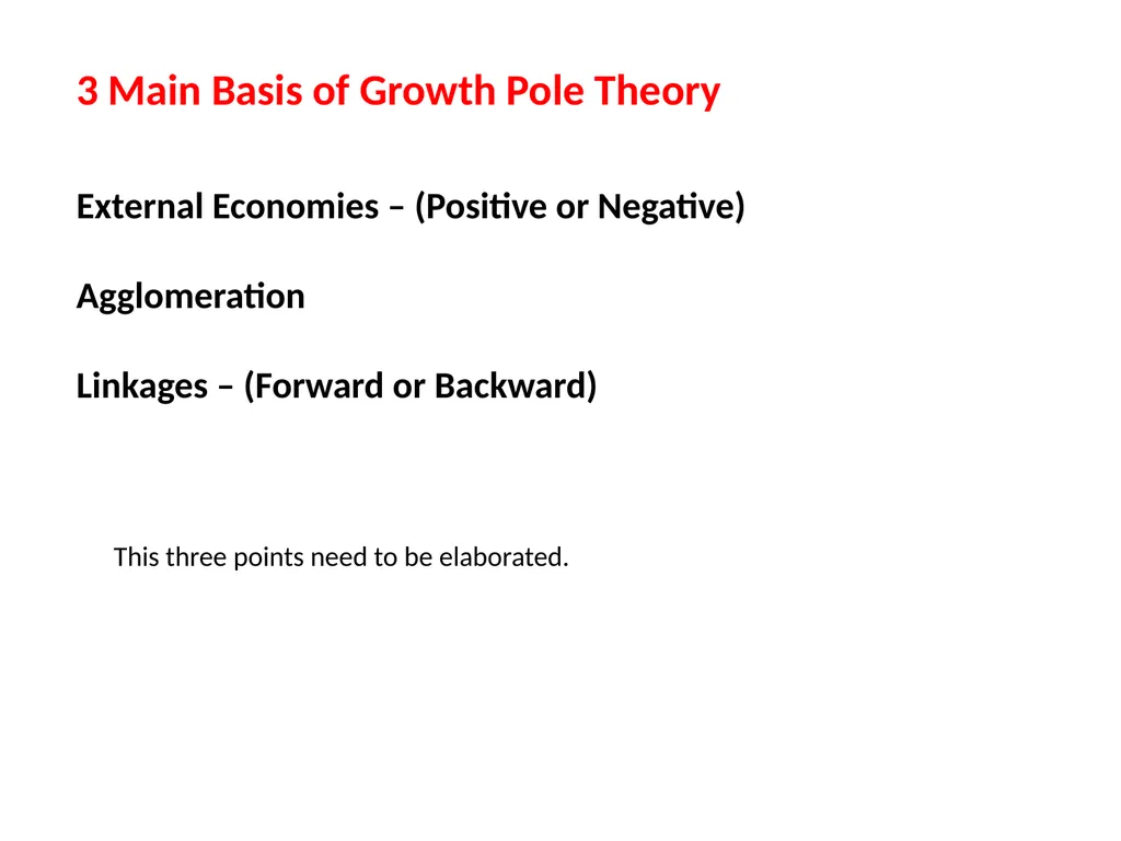 ‘Growth Pole Theory’ By Francois Perroux Dr. - slide 8 of 11