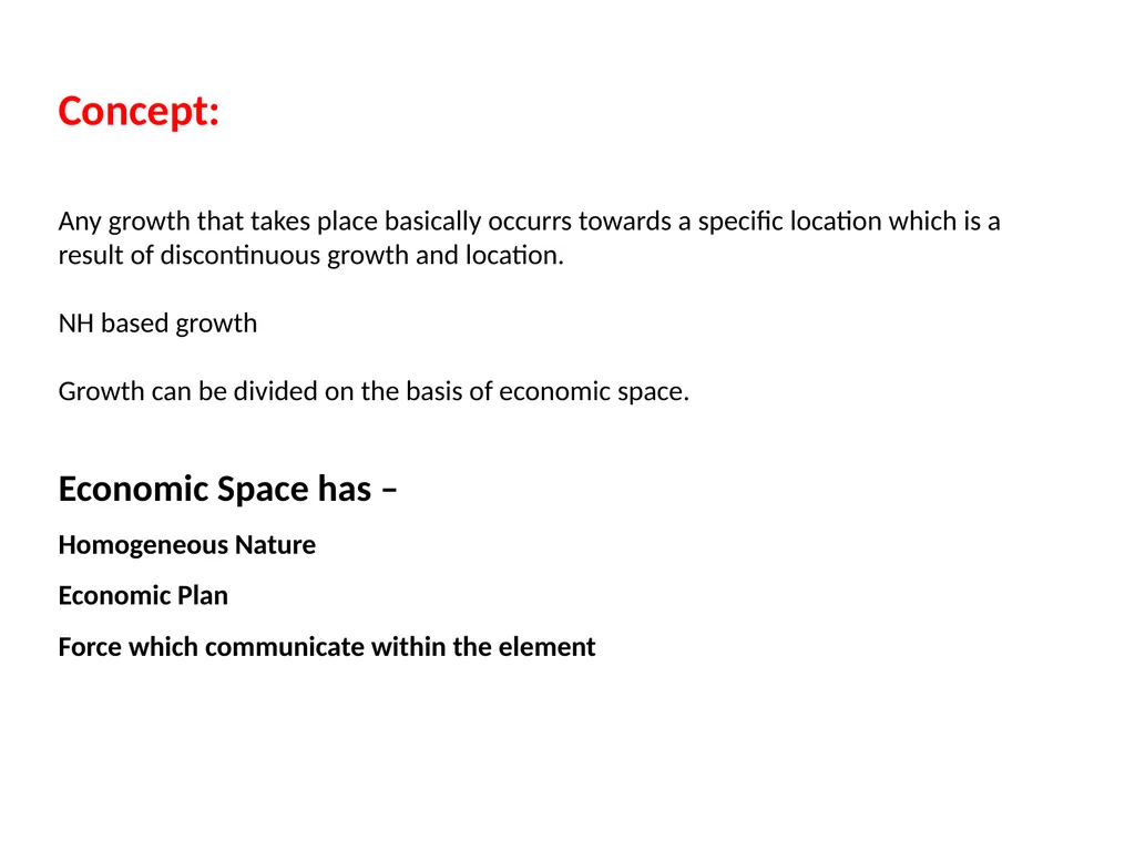 ‘Growth Pole Theory’ By Francois Perroux Dr. - slide 3 of 11