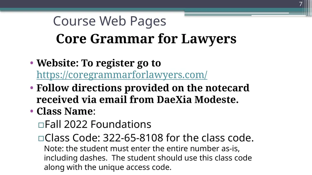 COURSE INTRODUCTION: Administrative LEGAL RESEARCH - slide 7 of 12