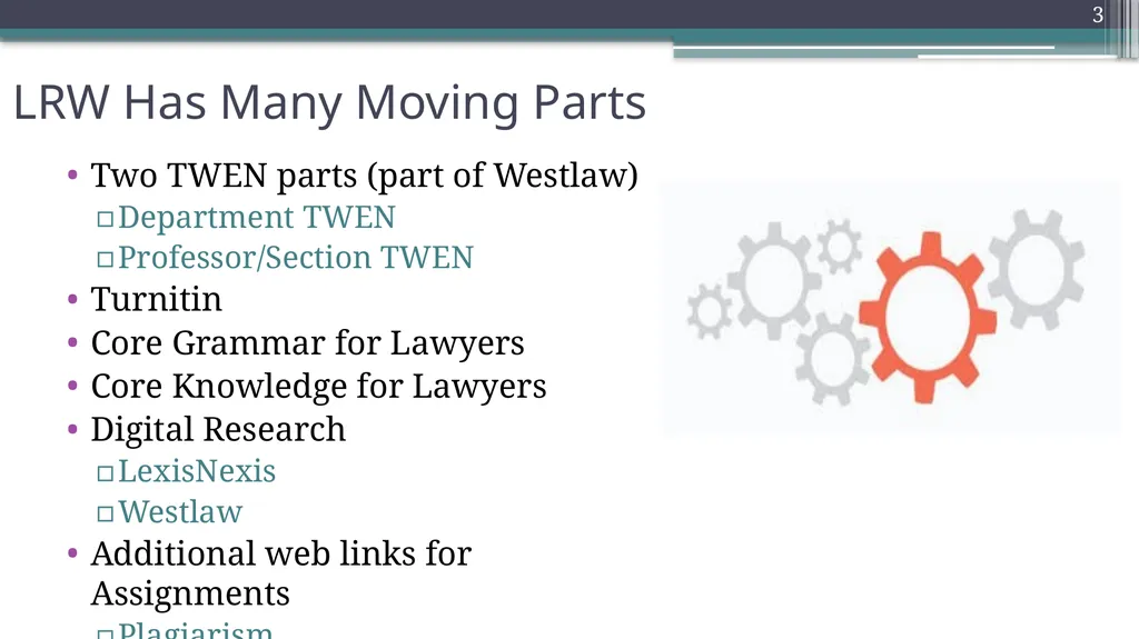 COURSE INTRODUCTION: Administrative LEGAL RESEARCH - slide 3 of 12