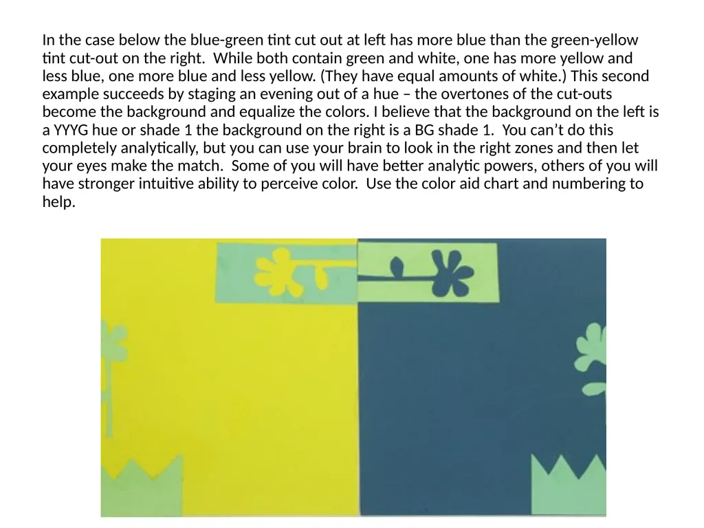 Making Two Colors Look Like One A classic Albers - slide 3 of 8