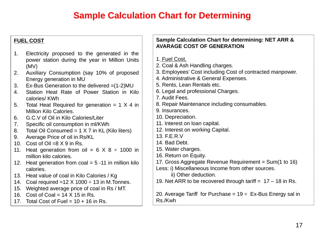 TARIFF OF ELECTRICITY & PRINCIPLE OF ITS - slide 17 of 18