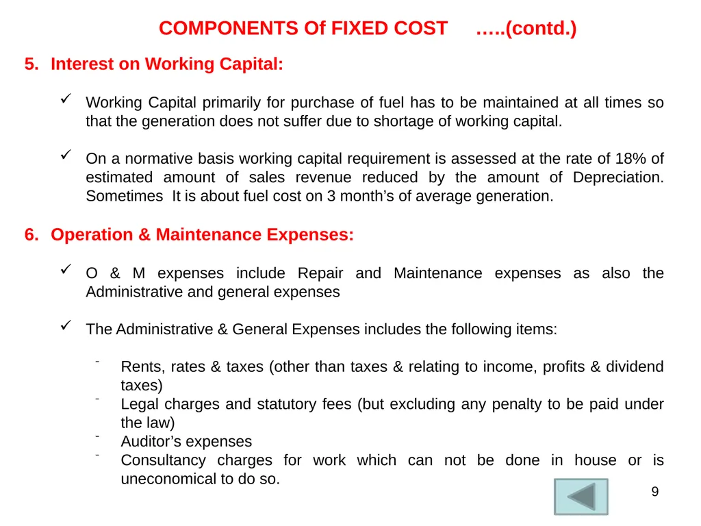 TARIFF OF ELECTRICITY & PRINCIPLE OF ITS - slide 9 of 18