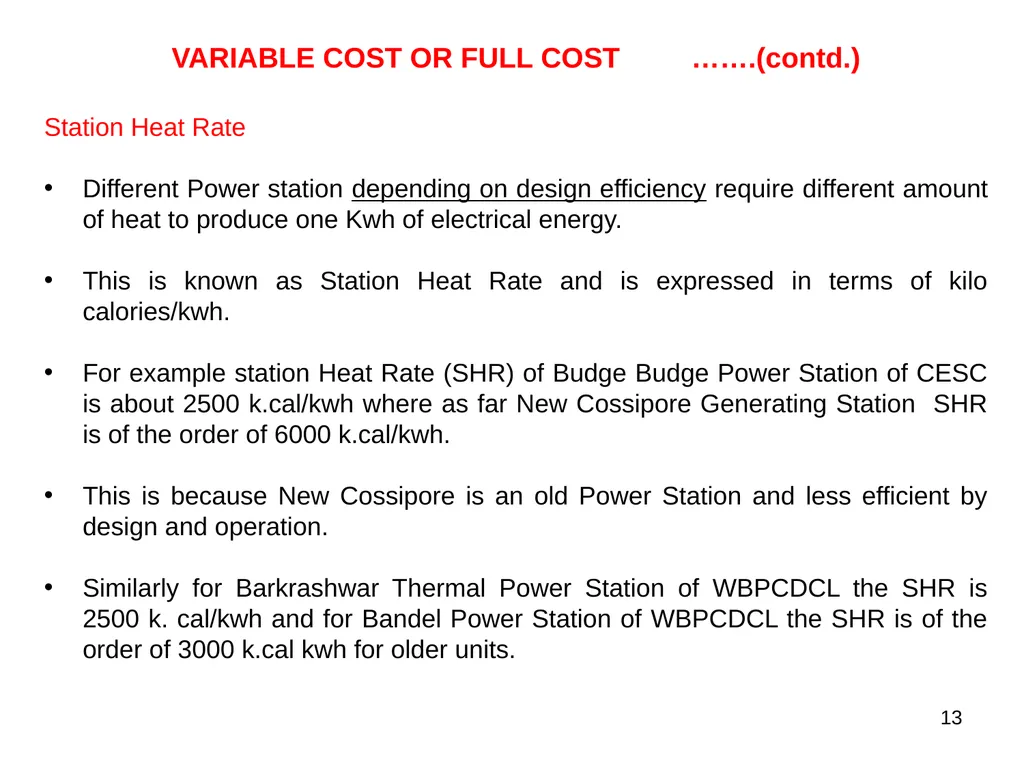 TARIFF OF ELECTRICITY & PRINCIPLE OF ITS - slide 13 of 18