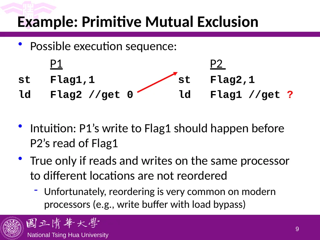 CS5102 High Performance Computer Systems Memory - slide 9 of 36
