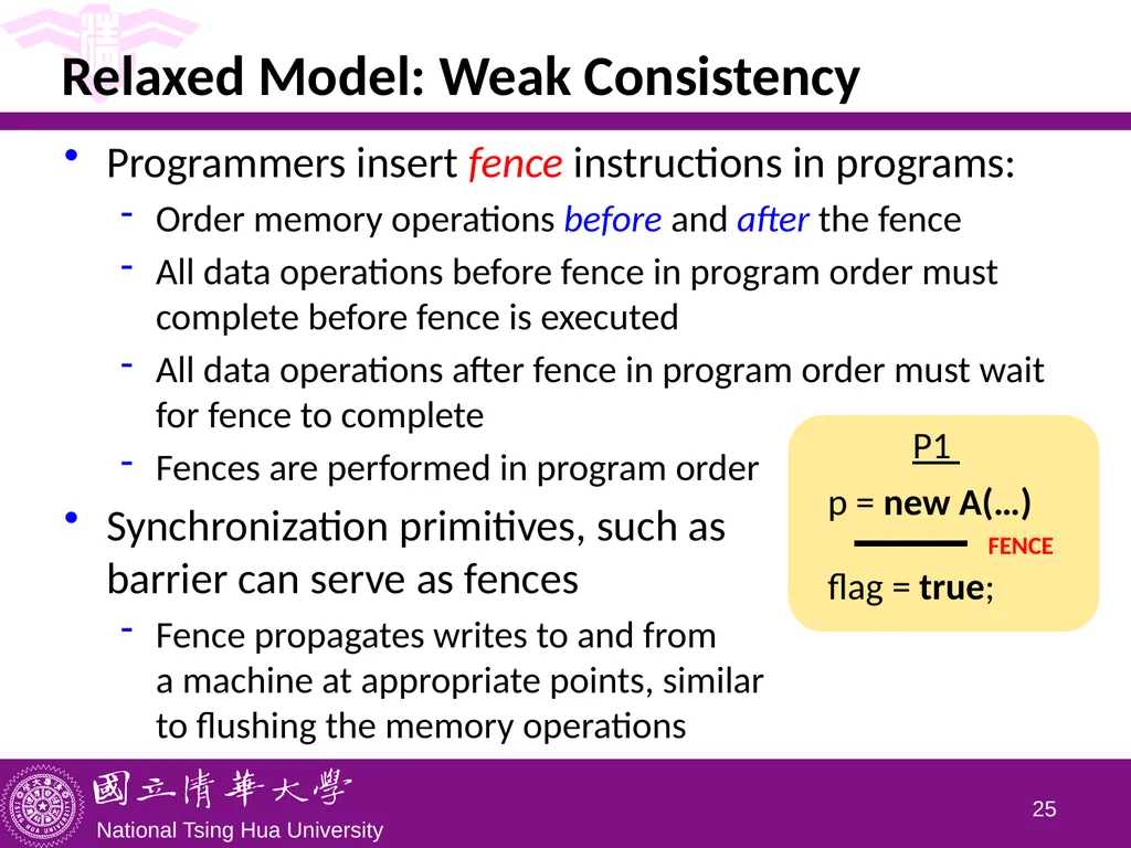 CS5102 High Performance Computer Systems Memory - slide 25 of 36