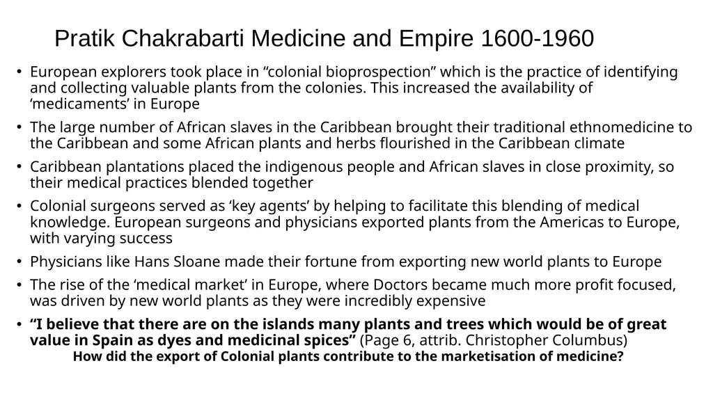 Medicinal Plants: Exploitation Edward Hart, Summi - slide 2 of 7