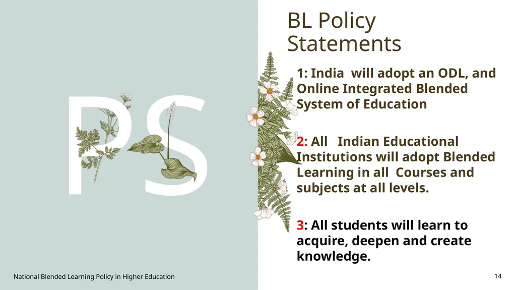 Blended Learning Policy Prof Marmar Mukhopadhyay - slide 14 of 27