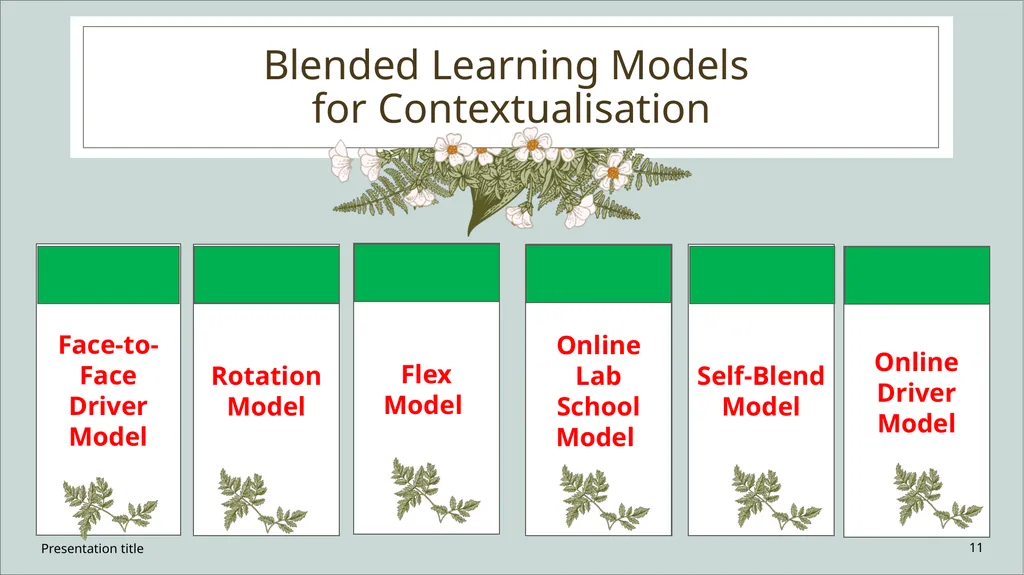 Blended Learning Policy Prof Marmar Mukhopadhyay - slide 11 of 27