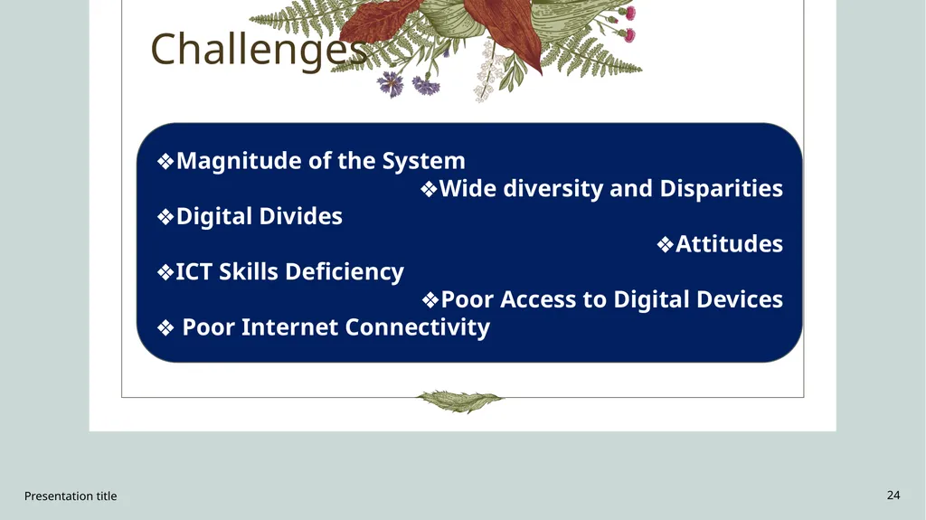 Blended Learning Policy Prof Marmar Mukhopadhyay - slide 24 of 27