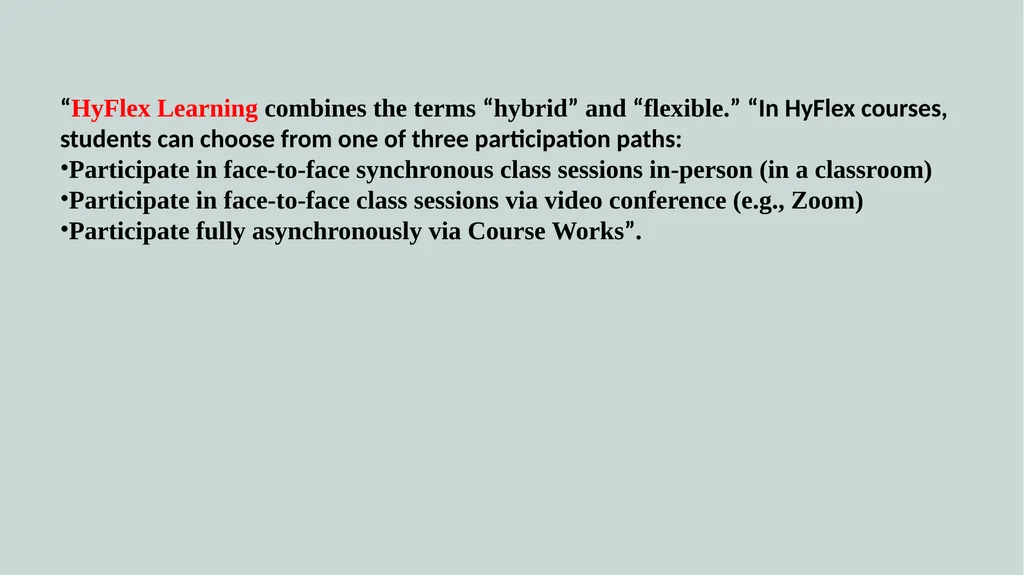 Blended Learning Policy Prof Marmar Mukhopadhyay - slide 8 of 27