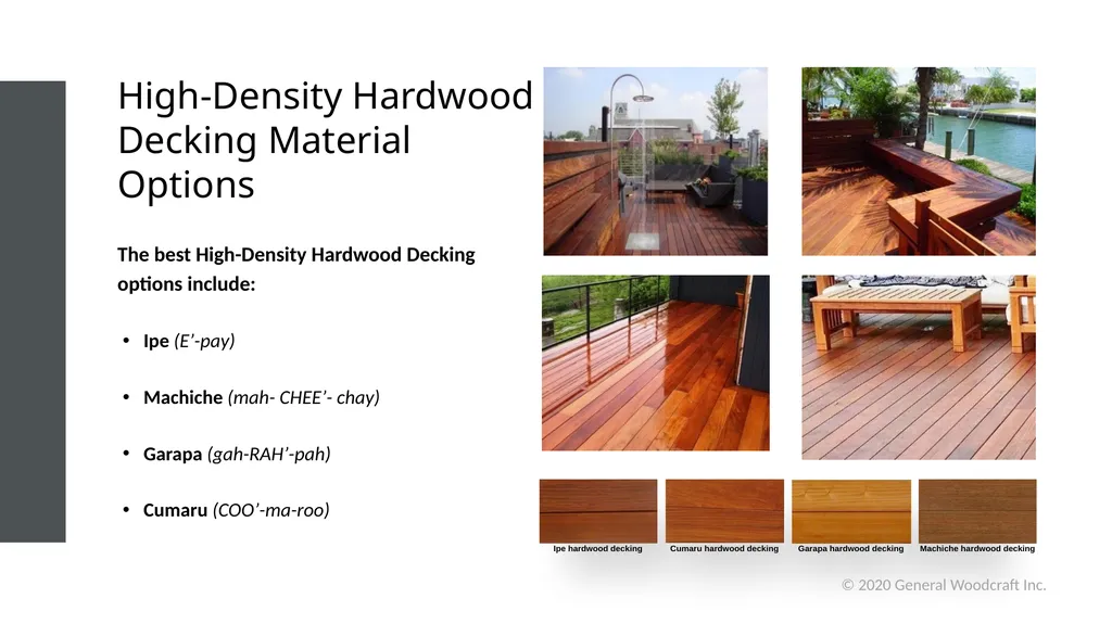 Decking 201: Selecting The Right Decking Material - slide 16 of 22