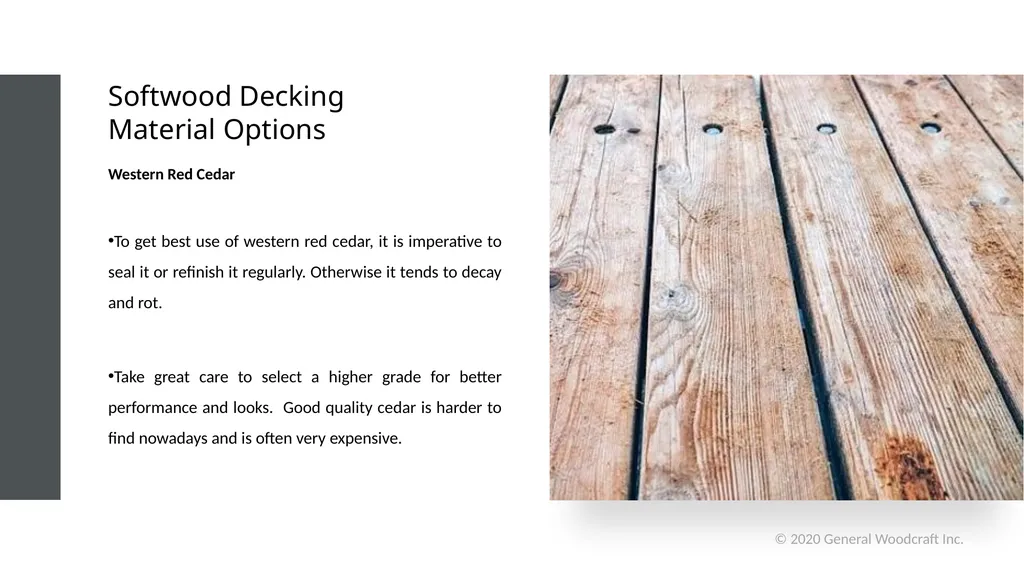 Decking 201: Selecting The Right Decking Material - slide 11 of 22