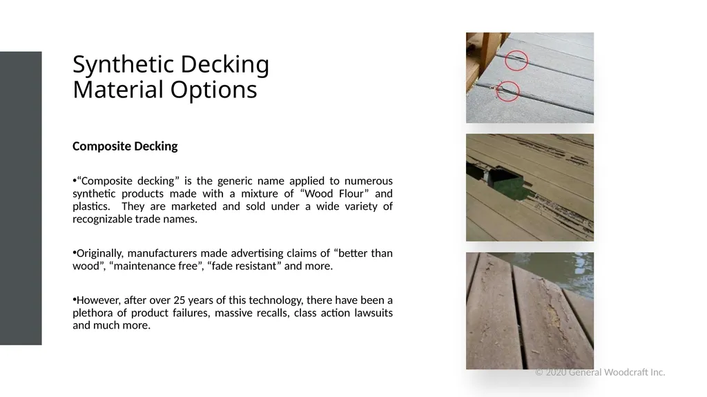 Decking 201: Selecting The Right Decking Material - slide 4 of 22