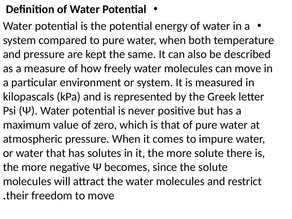 Plant Physiology (6) by Dr. Manal Zbari Transport - slide 5 of 25