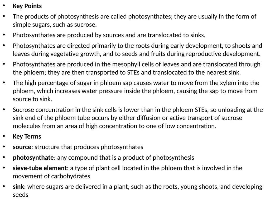 Plant Physiology (6) by Dr. Manal Zbari Transport - slide 20 of 25