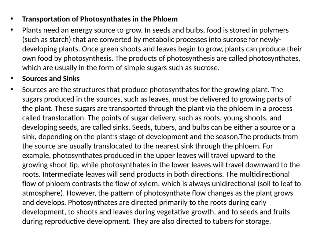 Plant Physiology (6) by Dr. Manal Zbari Transport - slide 21 of 25