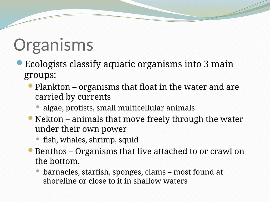 Biology Chapter 29 Origin and Distribution of - slide 18 of 25