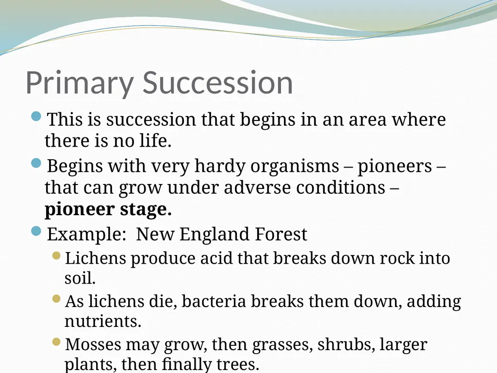 Biology Chapter 29 Origin and Distribution of - slide 6 of 25