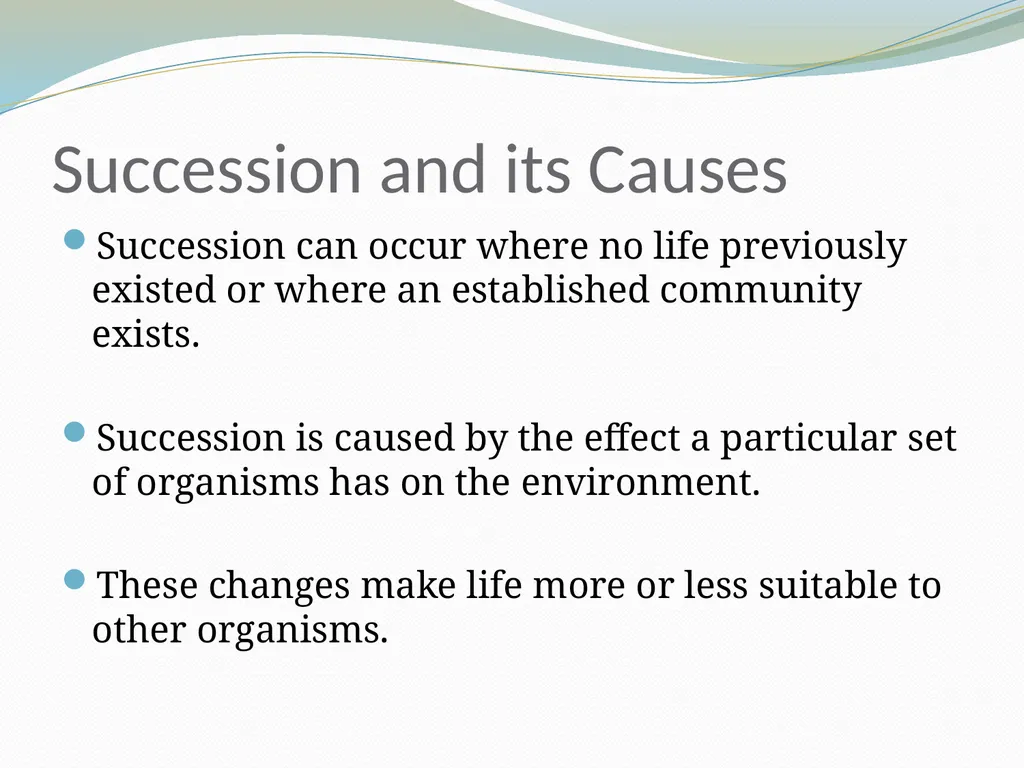 Biology Chapter 29 Origin and Distribution of - slide 3 of 25