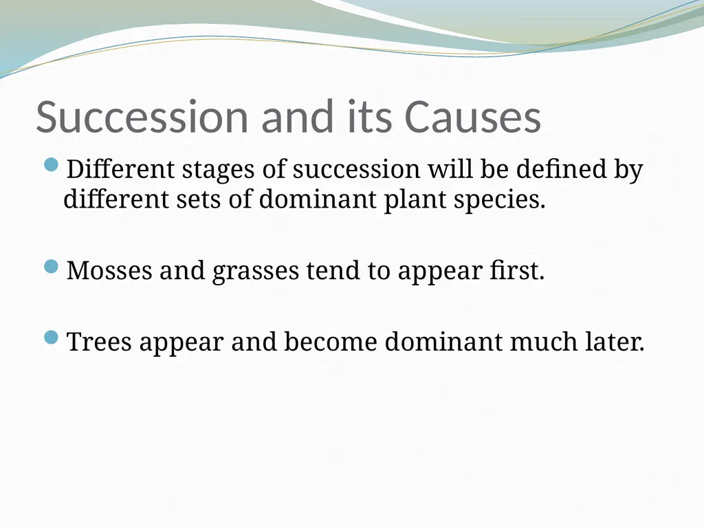 Biology Chapter 29 Origin and Distribution of - slide 5 of 25