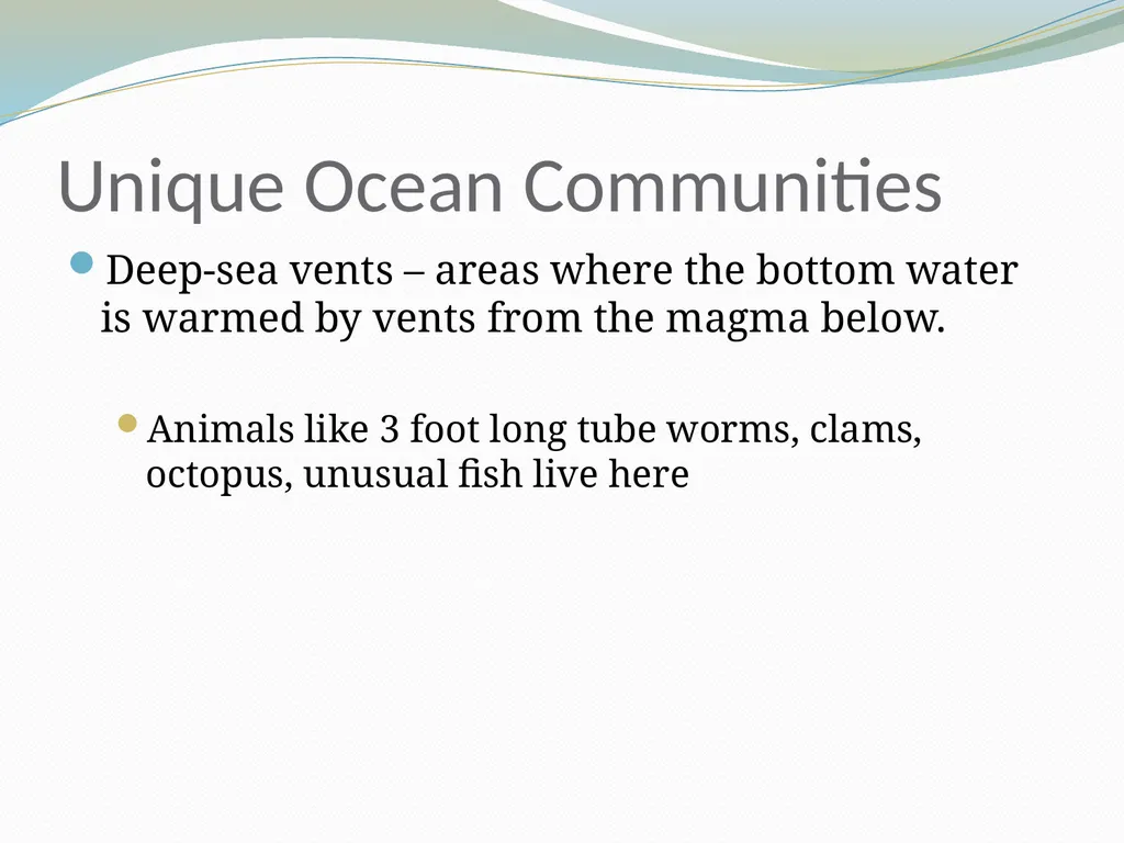 Biology Chapter 29 Origin and Distribution of - slide 24 of 25