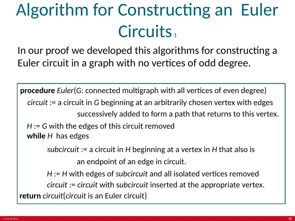 Kenneth Rosen, Discrete Mathematics and its - slide 80 of 88