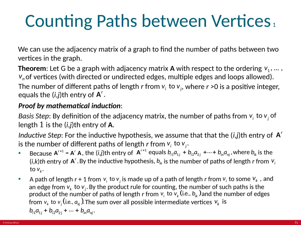 Kenneth Rosen, Discrete Mathematics and its - slide 71 of 88