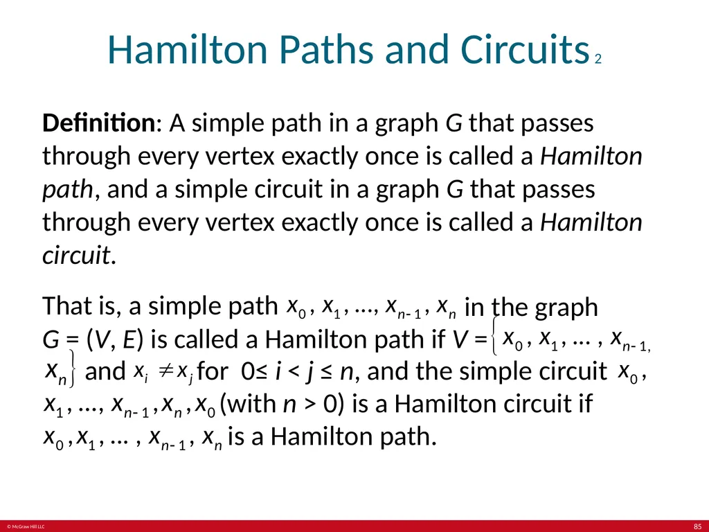 Kenneth Rosen, Discrete Mathematics and its - slide 85 of 88