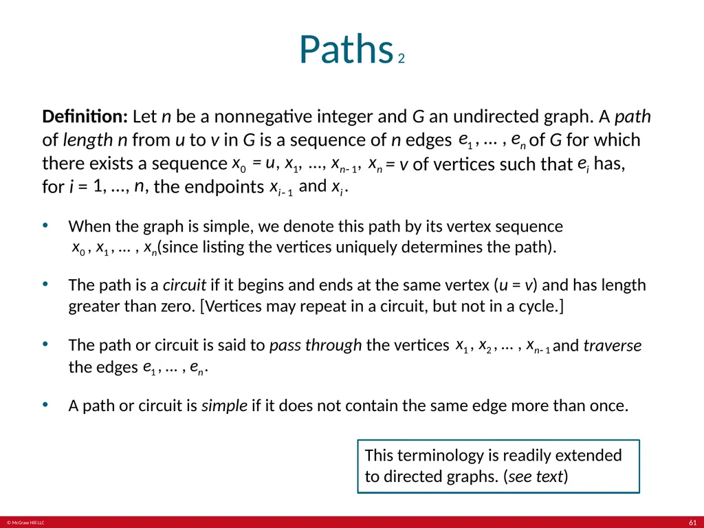 Kenneth Rosen, Discrete Mathematics and its - slide 61 of 88