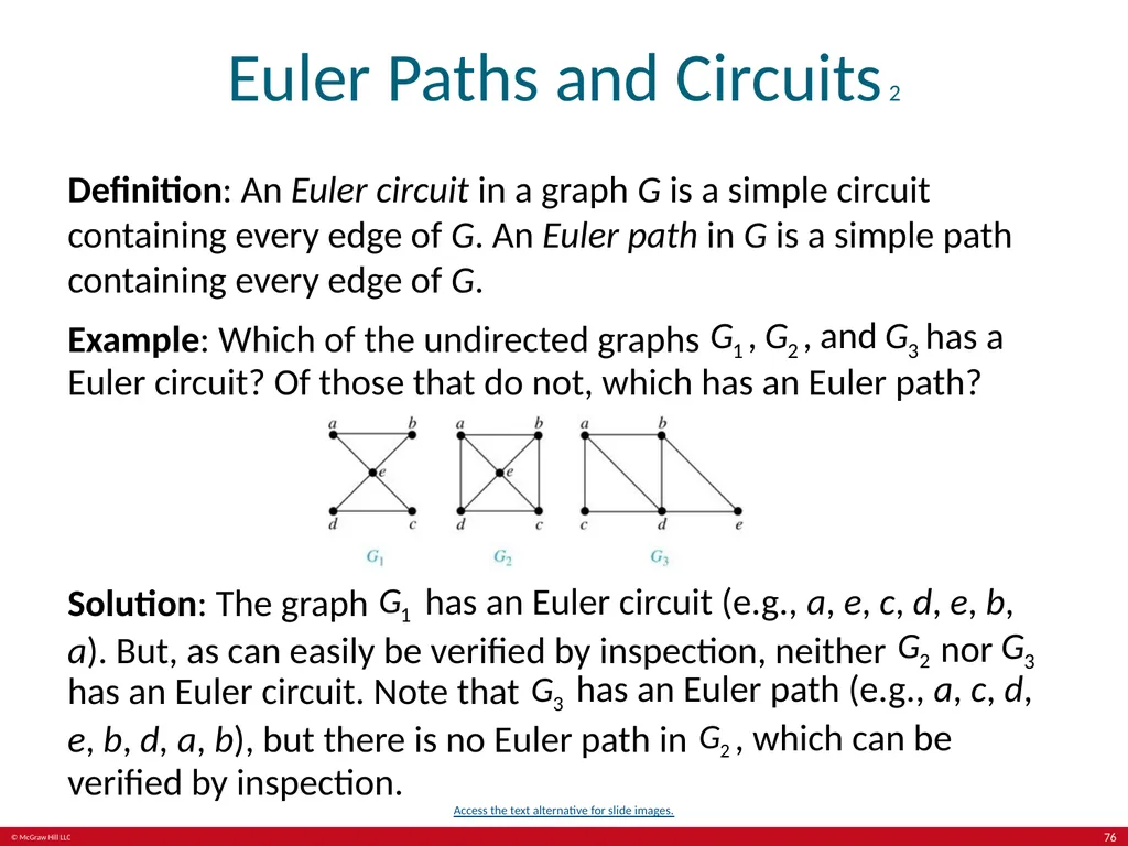 Graphs Chapter 10 With Question/Answer Animations - slide 76 of 89