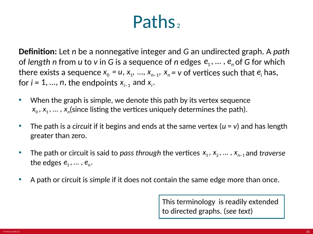 Graphs Chapter 10 With Question/Answer Animations - slide 61 of 89