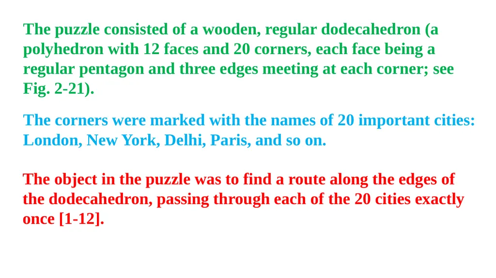 M403-GRAPH THEORY INTRODUCTION - 2 K. C. TAMMI - slide 12 of 15